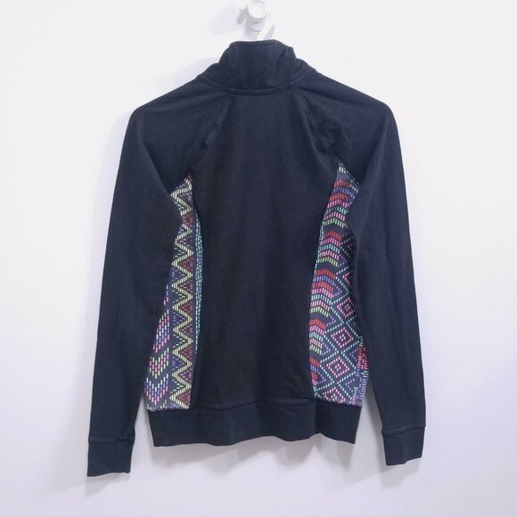 Victoria's Secret LOVE PINK Black Half Zip Sweatshirt Sweater Size XS - Picture 3 of 7